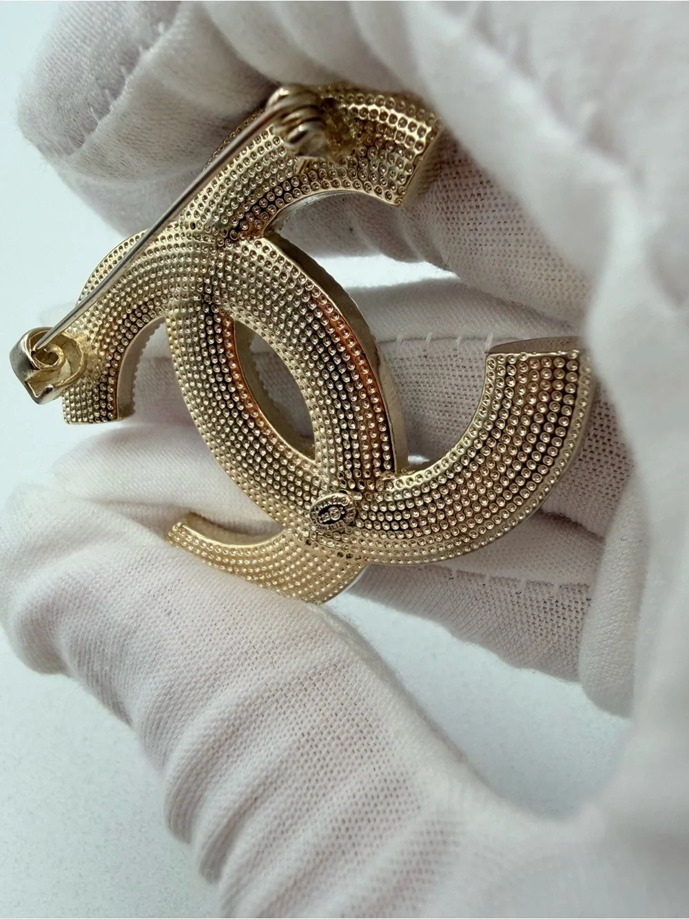 Chanel Mother Pearl Brooch Vintage